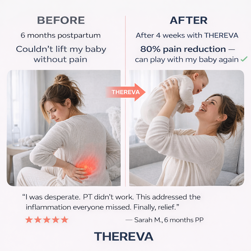 THEREVA Lower Back Pain Relief Massager